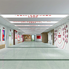 龍華公安分局黨建中心展廳設(shè)計(jì)