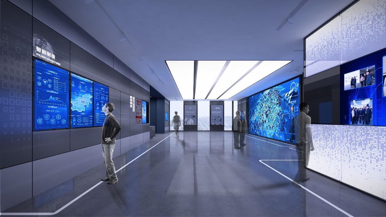 重慶華信智創(chuàng)企業(yè)展廳-企業(yè)展廳設計-企業(yè)展館設計-企業(yè)展廳設計公司—深圳鼎晟展示